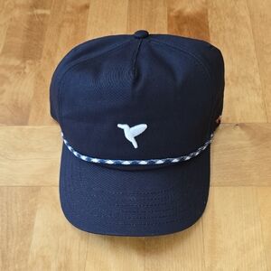 Navy Blue Cap with Embroidered Logo/ Never Worn